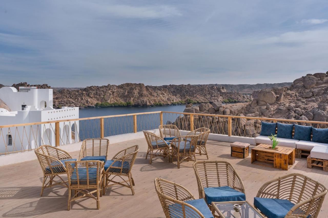 Benben By Dhara Hotels - Adults Only أسوان المظهر الخارجي الصورة View of the Nile from the hotel